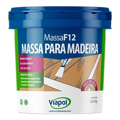 Massa para Madeira F12 Cerejeira 400 g