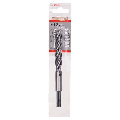 Broca para Madeira 8 mm Aço Carbono