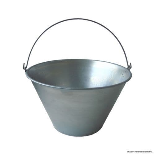 Balde de Chapa Envernizado 10 L