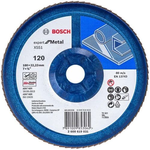 Disco Flap 4.1/2" Grão 80