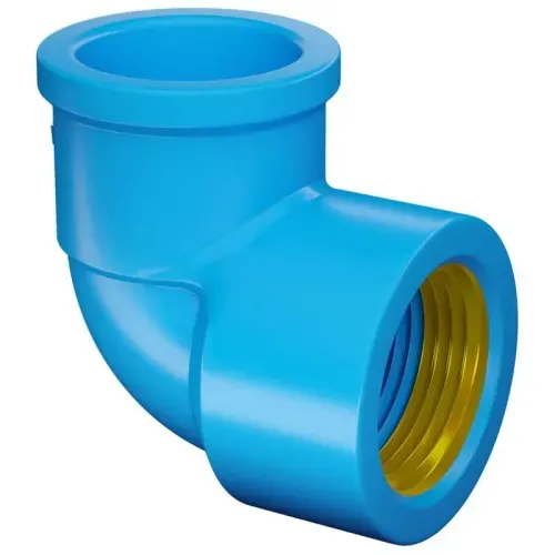 Joelho Azul com Bucha de Latão 20 mm x 1/2"