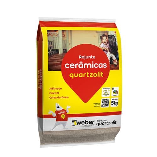 Rejunte Quartzolit Preto Grafite 1 kg