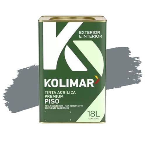 Tinta Zarcão Kolimar Cinza 900 ml