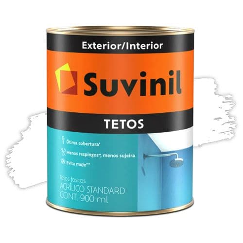 Tinta PVA Acrílica Gladiador Branco Neve 900 ml