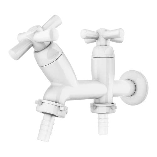 Torneira PVC para Tanque 10 cm sem Bico